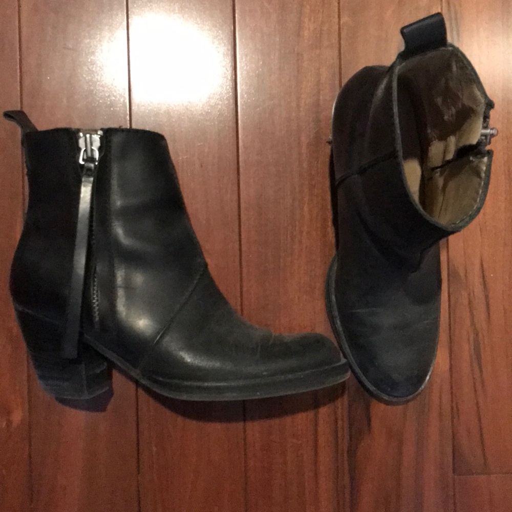 acne studio moto booties